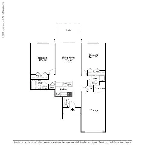 Floor plan B8