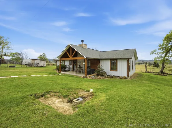 8446 E Greasy Bend Rd, Stringtown, OK 74569