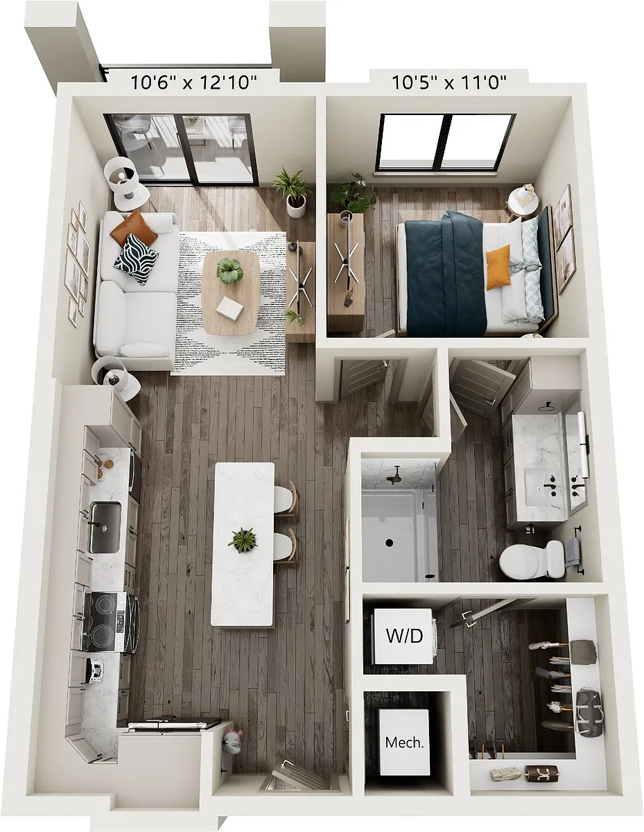 Floor plan A10