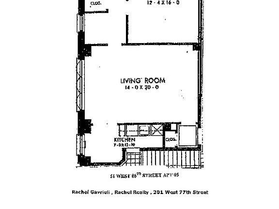 2nd image of 51 W 86th St APT 1205