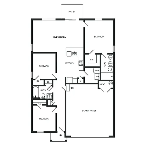 Floor plan Willow