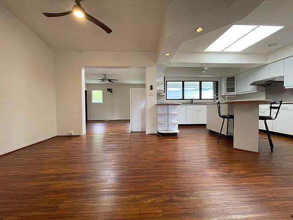 Dining area left of kitchen.