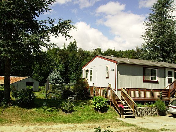 Front of House with Barn