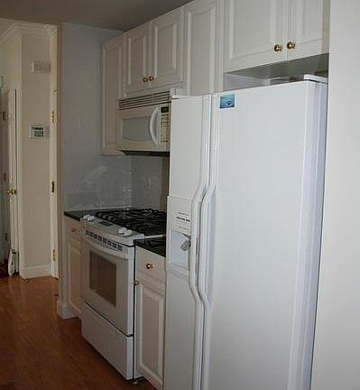 One side of the kitchen