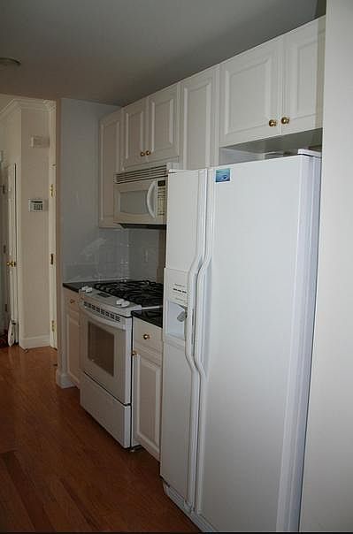 One side of the kitchen