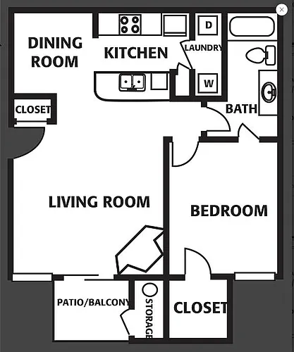 Floor plan 1A