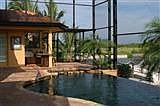Pool Area with Summer Kitchen