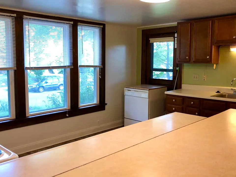 Kitchen space.