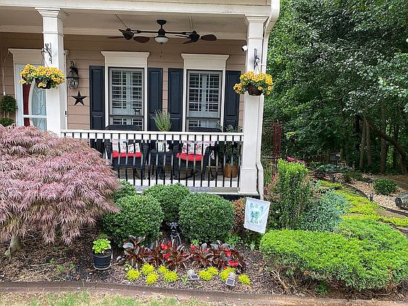 porch in summer