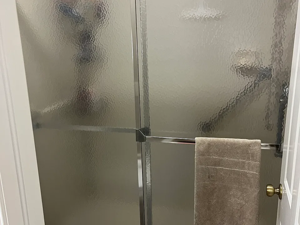 Updated en suite Master Bathroom with walk in shower.