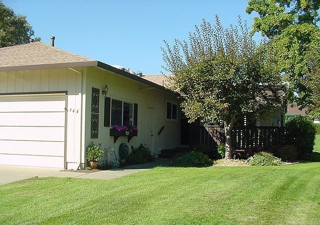Two-car attached garage