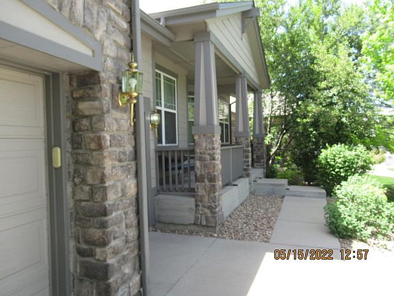 Front of house with front porch