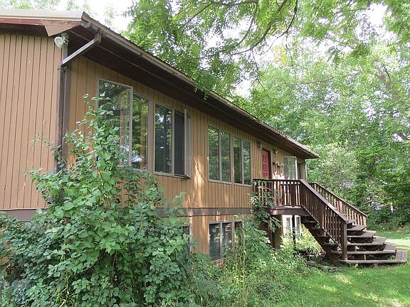 Western side of house