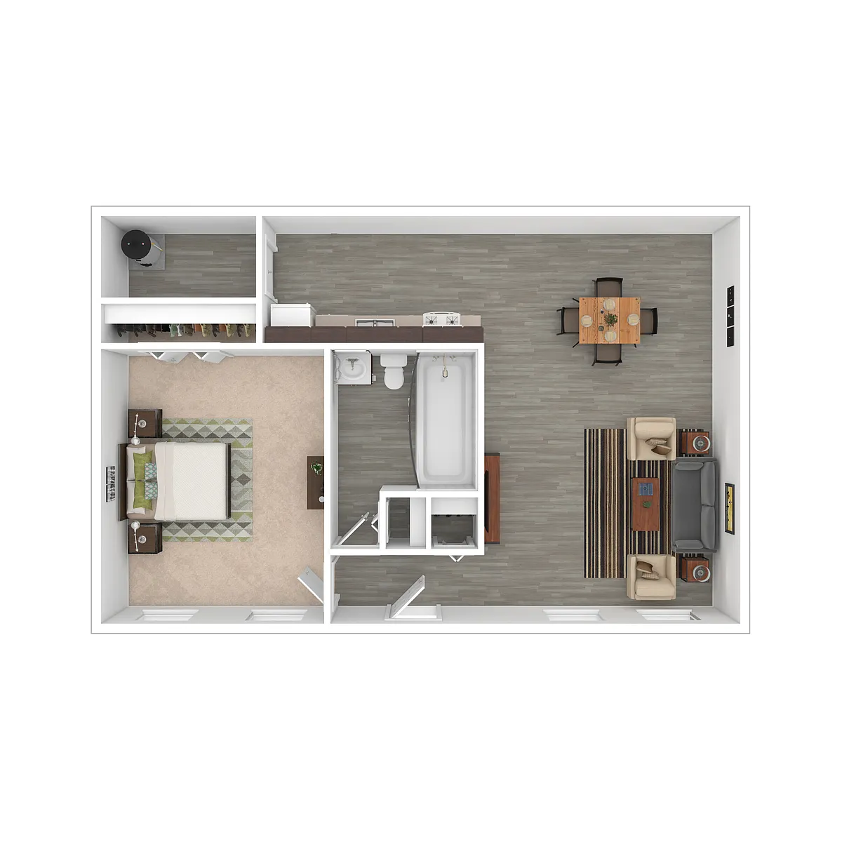 Floor plan The James