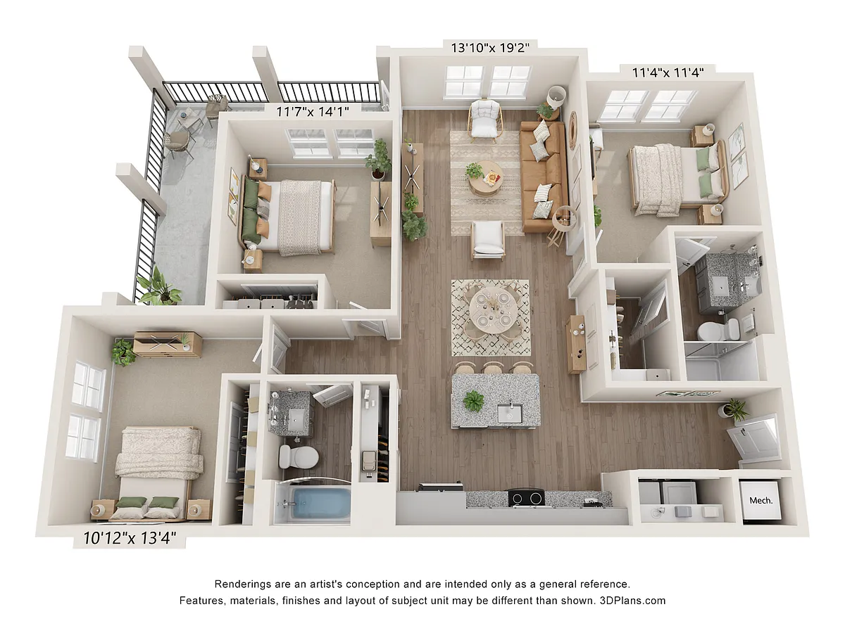 Floor plan Pinnacle