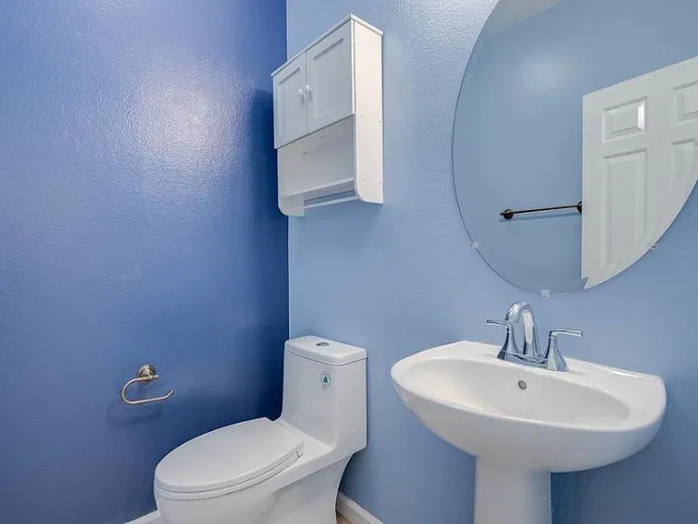 Downstairs half bathroom