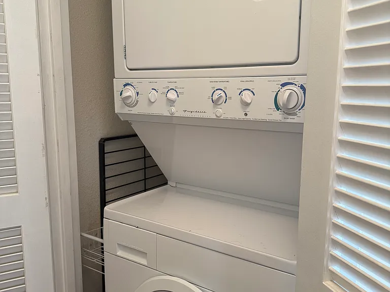 Laundry closet