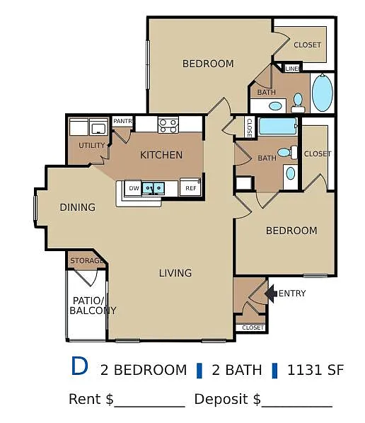 Floor plan B2