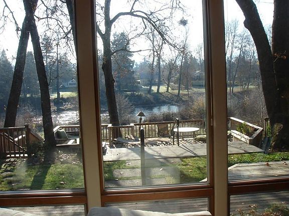 View from house of deck/river