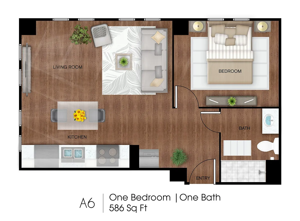 Floor plan A6