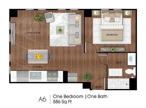 Floor plan A6