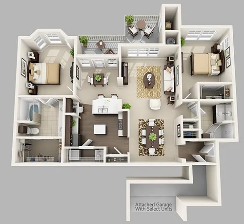 Floor plan The Broadmoor