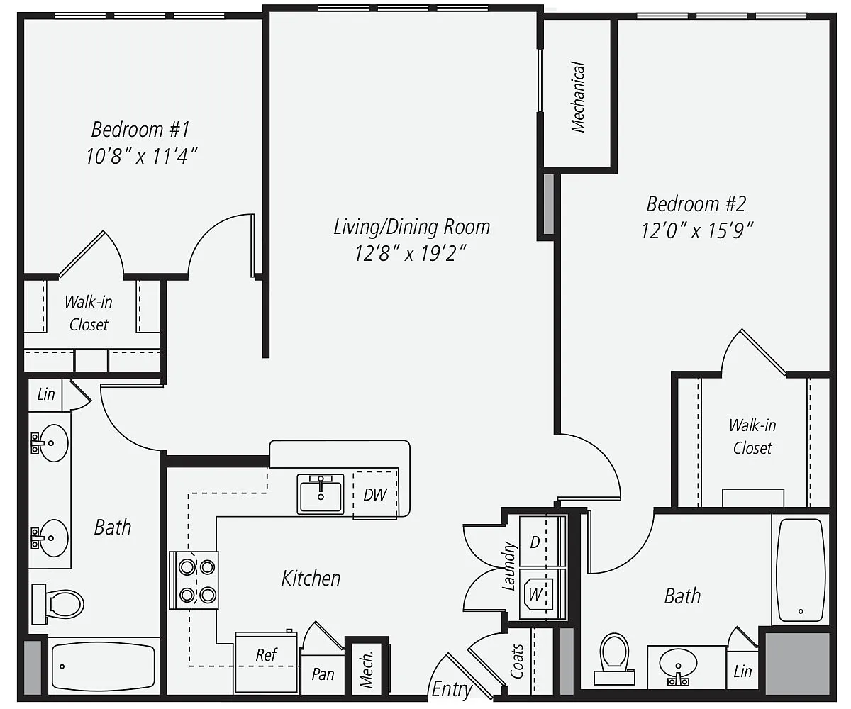 Floor plan B2a-1151