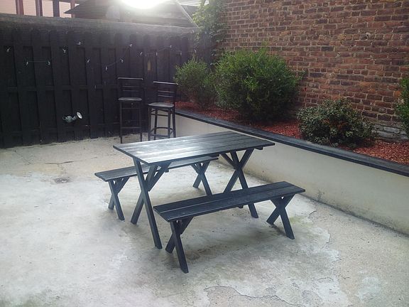 Enjoy your meals or your books while being outdoors. Fantastic all the time but even more in the times of COVID19.