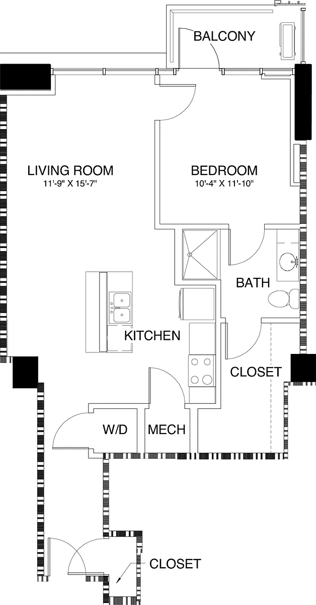 Floor plan E1