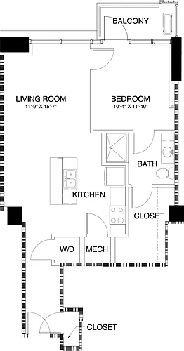 Floor plan E1