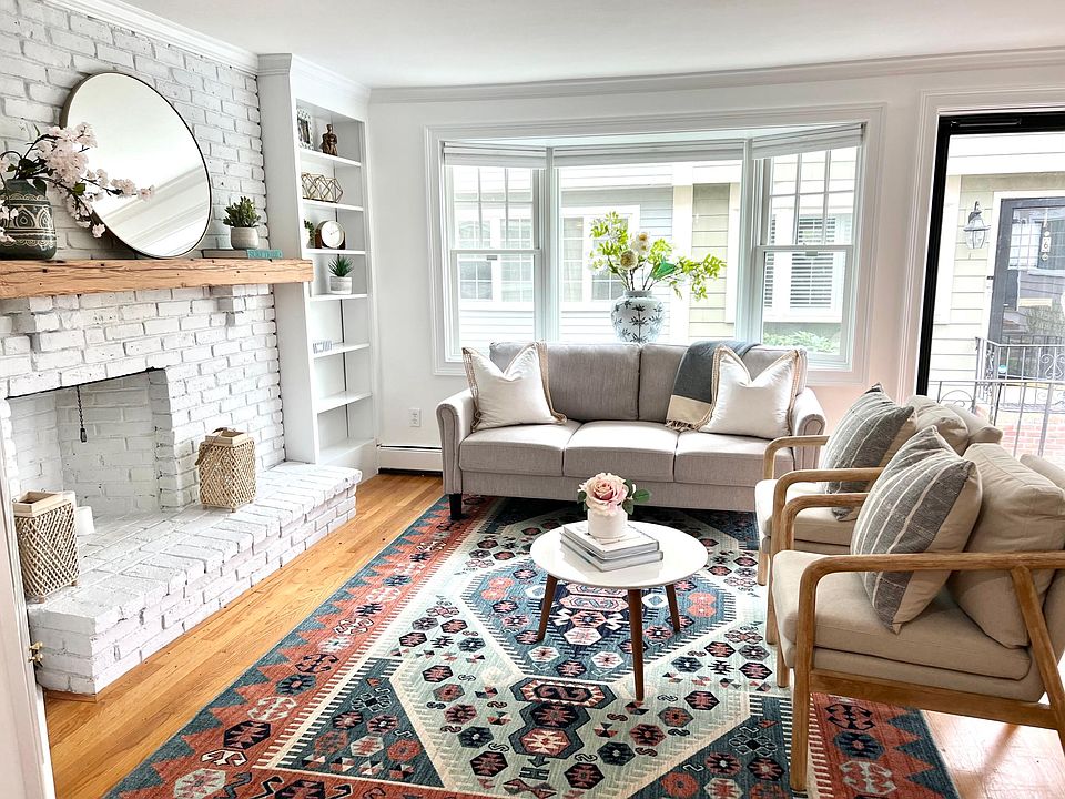 Bright and airy living room