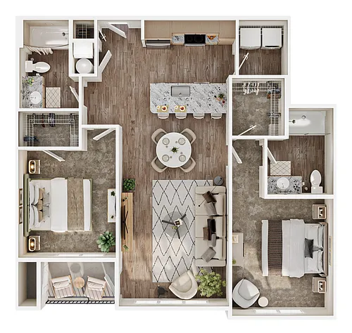 Floor plan B2