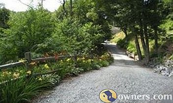 Private shaded drive. Additional lots @left