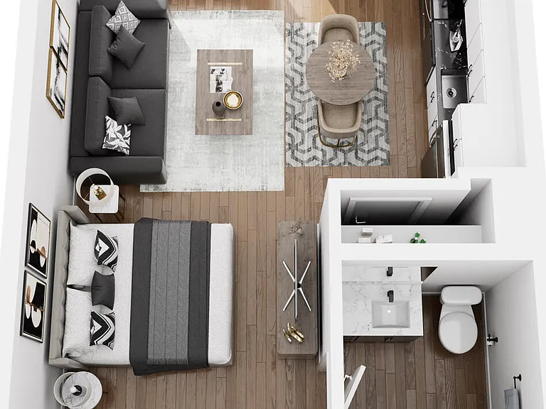 ST.B floor plan Hudson West