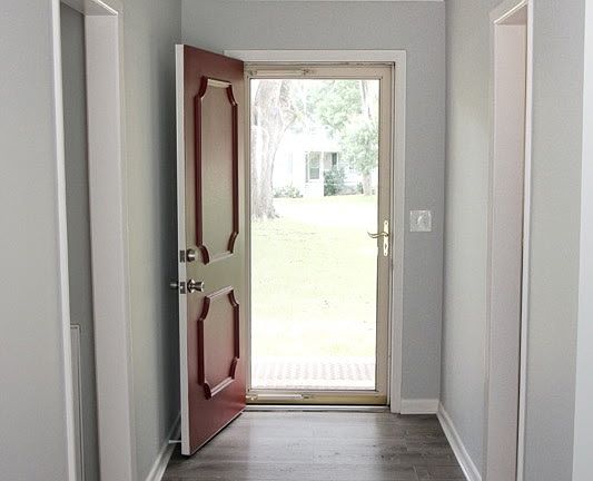Front door and foyer