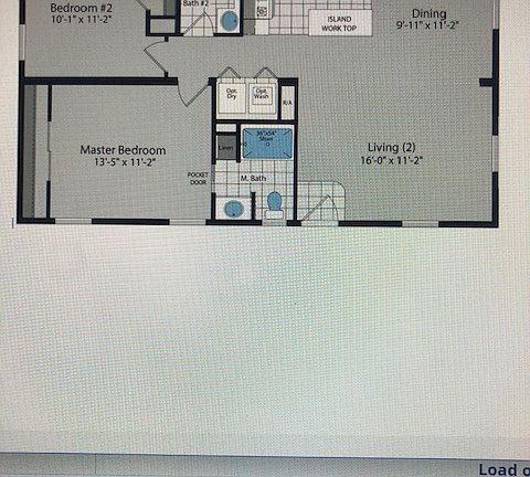 2 Bed/2 Bath, W/D hook ups, small yard, 2 parking spots in front of home