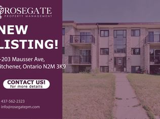 203 Mausser Ave #5, Kitchener, ON N2M 3K9
