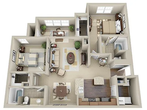 Floor plan B1SR