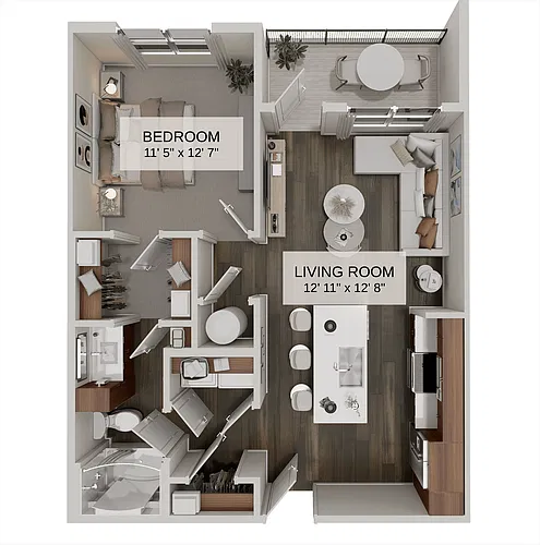 Floor plan The Liberty Grand (A1A)