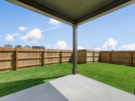 Covered patio