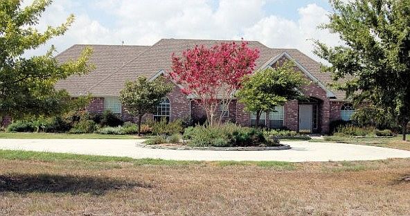 front of house with circle drive