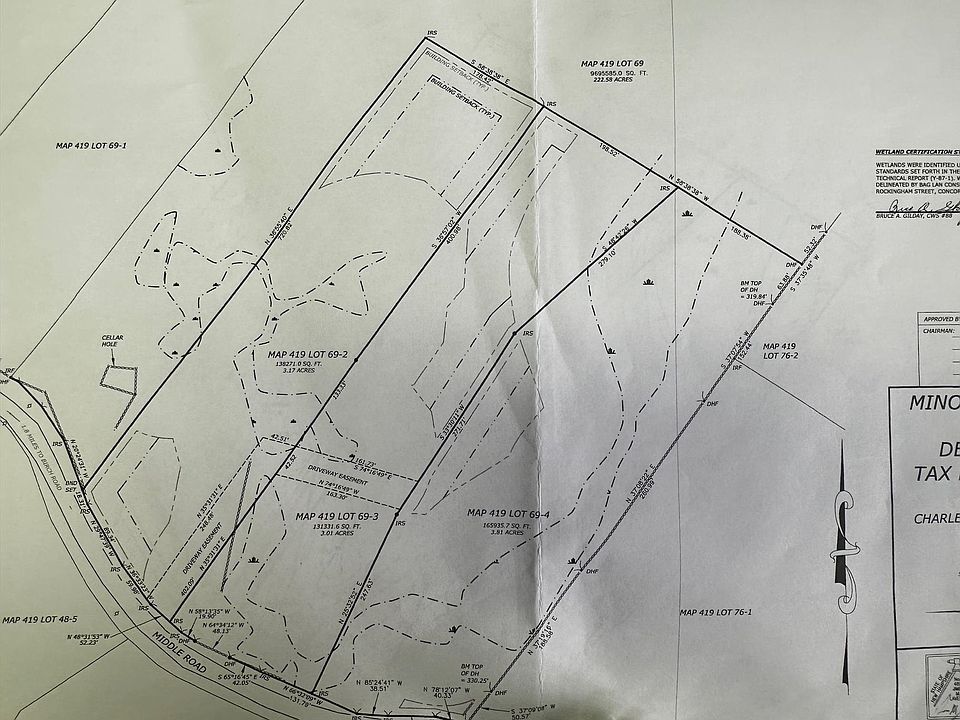 Tax Map 419 Lot 69-2 Middle Road, Deerfield, NH 03037 | MLS #4977977 ...