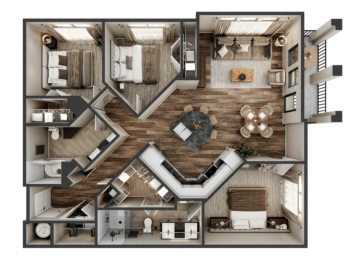 Floor plan C1
