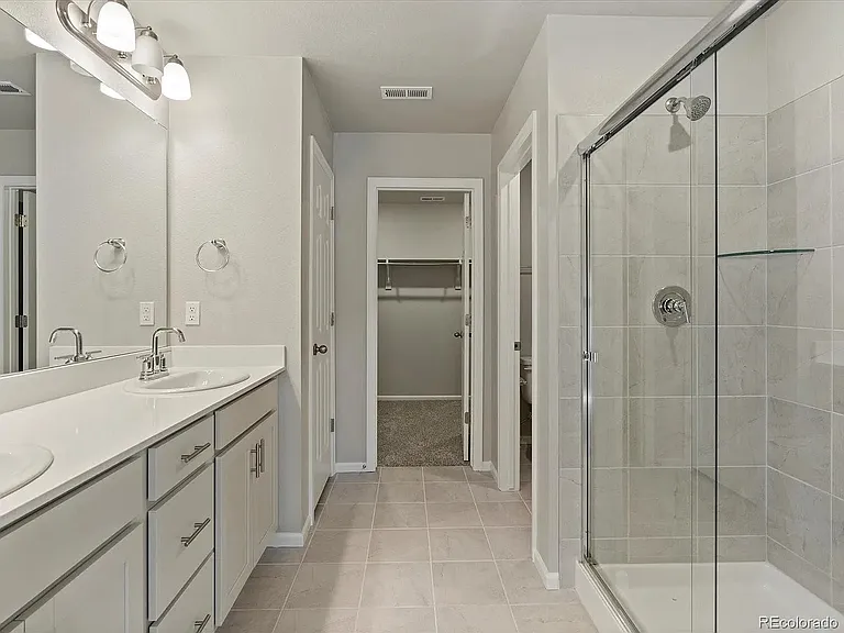 Primary suite bathroom