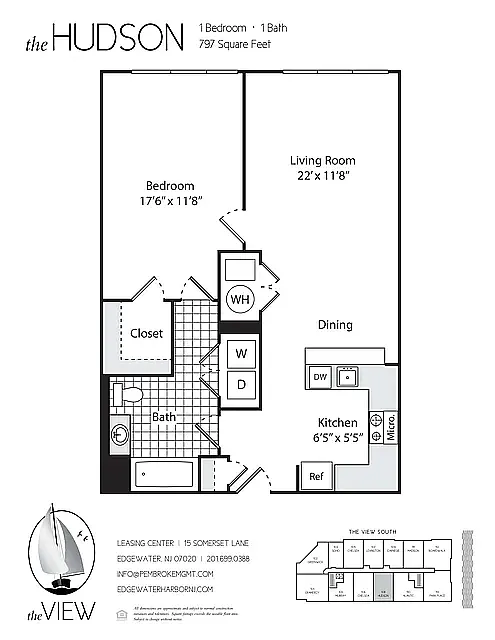 Floor plan HUDSON