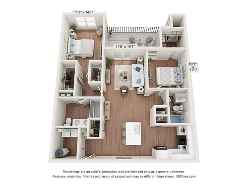 Floor plan B2