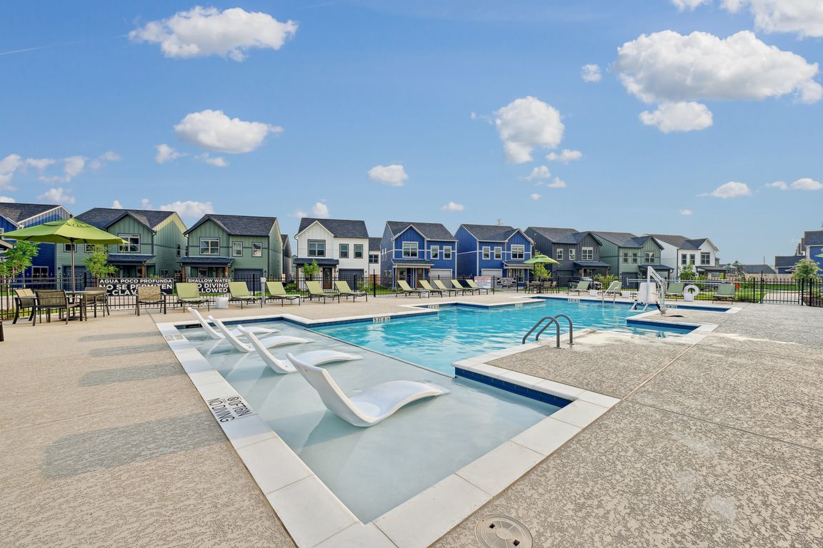 Resort-style pool