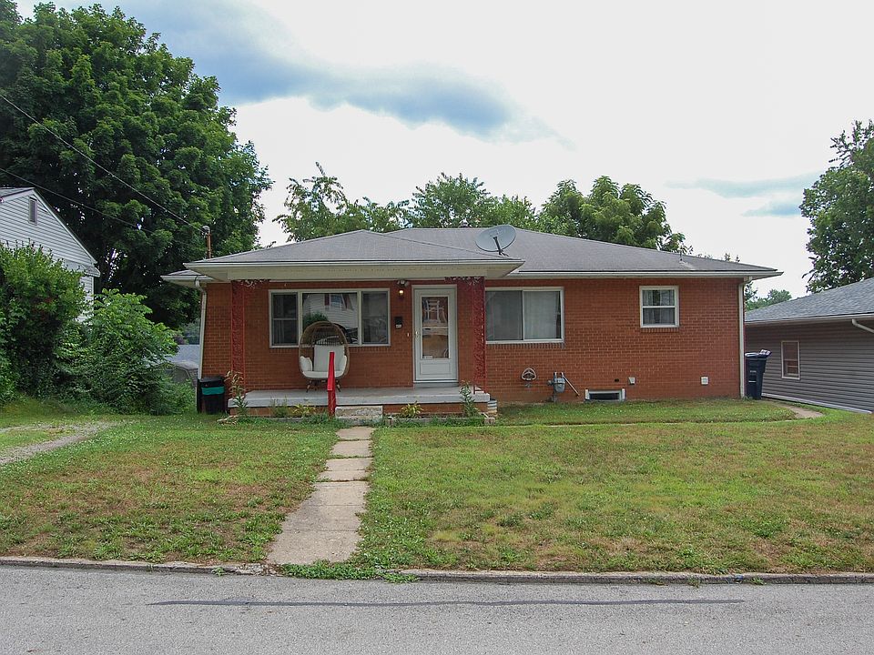 Front of house featuring covered porch