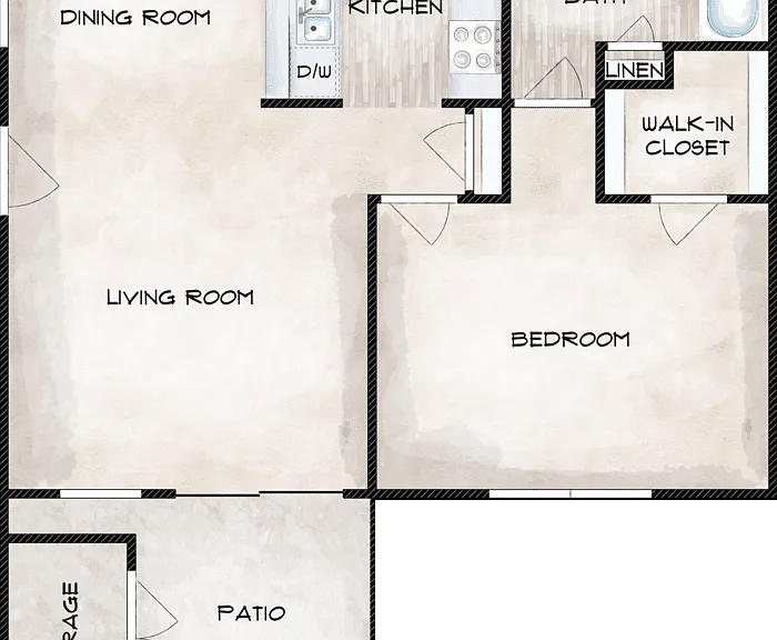 A1 Floorplan Diagram