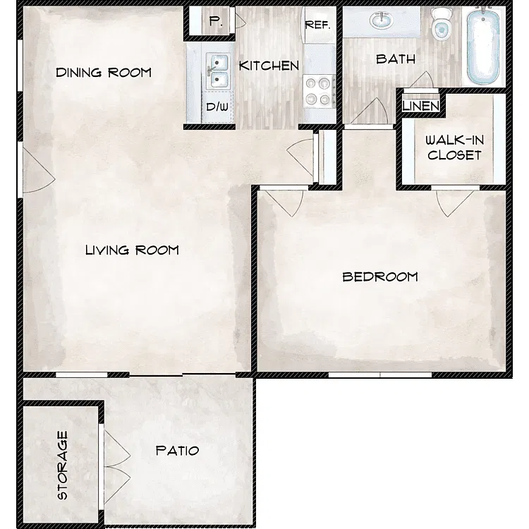 Floor plan A1